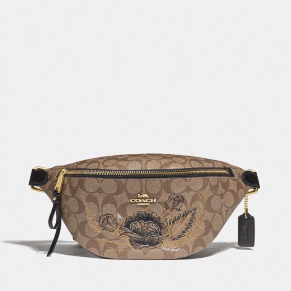 ๐HP๐๐ฐSOLD๐ฐCoach Chelsea Animation Belt Bag - Picture 6 of 8